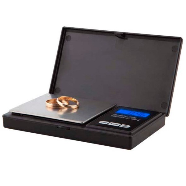 Orbegozo pc 3050 negra báscula electrónica de precisión capacidad máxima 100g escalado 0.01g pantalla lcd funciona a pilas