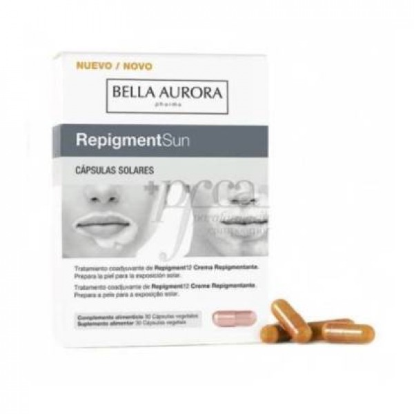 BELLA AURORA REPIGMENTSUN 30 CAPS