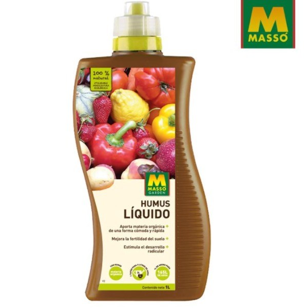 Abono humus líquido 1 l (pack 2 unidades)