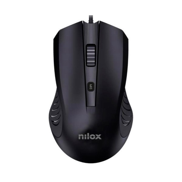 Nilox mousb1013 negro / ratón con cable