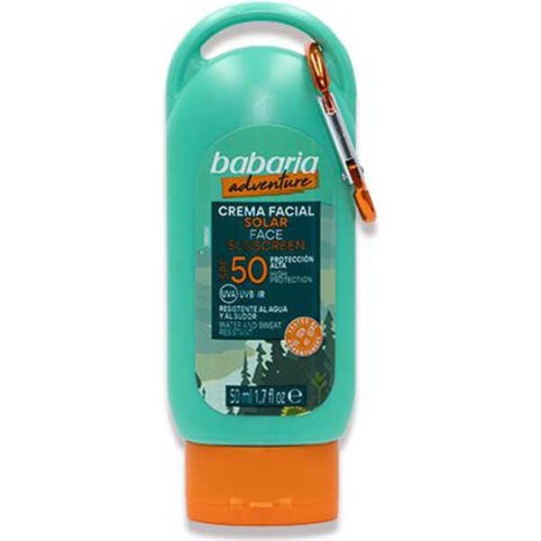 Babaria adventure crema facial spf50+ 50ml
