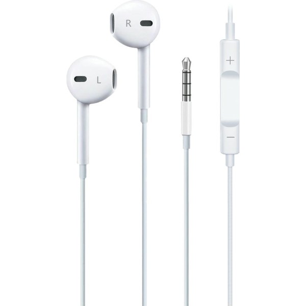 Auriculares cable mini-jack blancos